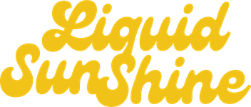 the logo for 'Liquid Sunshine'