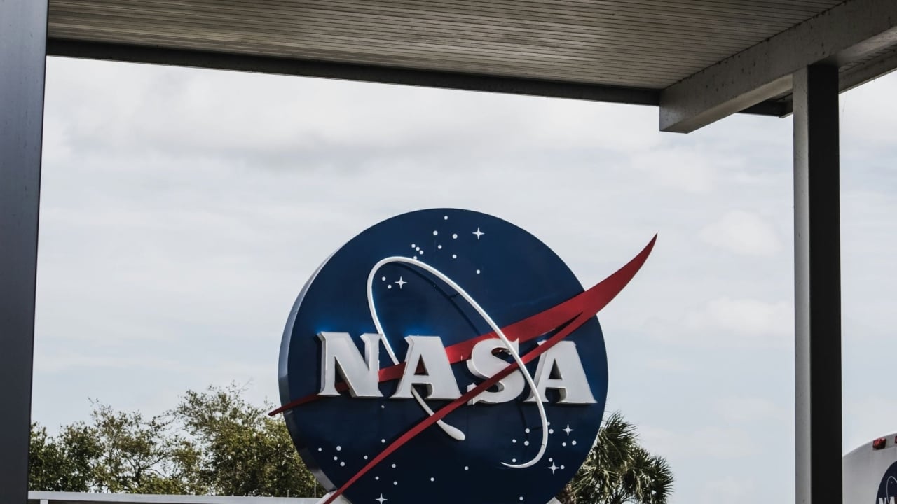 The NASA sign